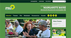 Desktop Screenshot of margarete-bause.de